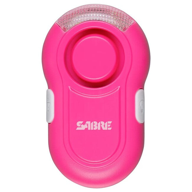 SABRE RED клипс-On LED личен алармен систем 120db, розов