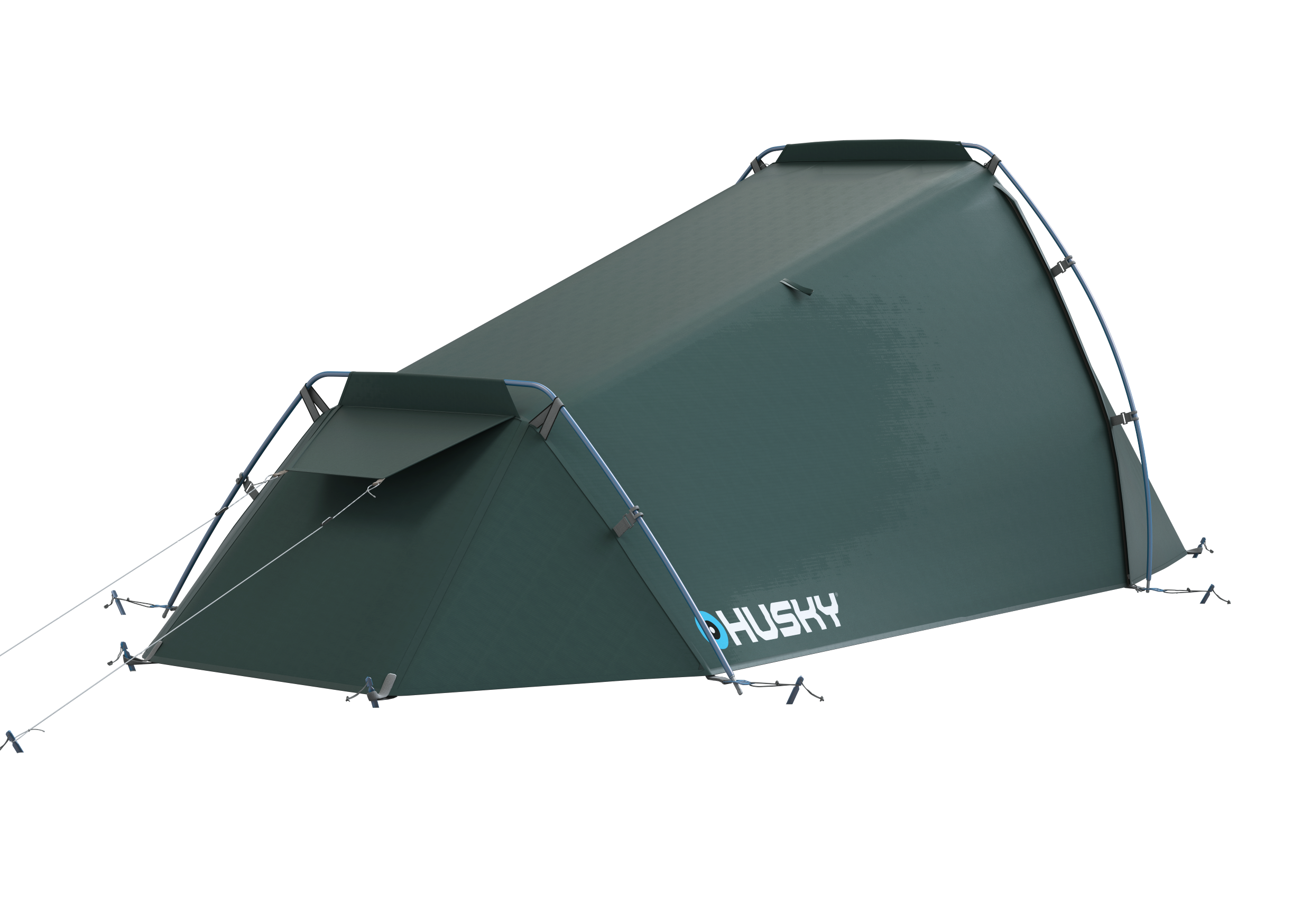 Husky Sawaj 1 ultraľahký stan pre 1 osobu, dark green