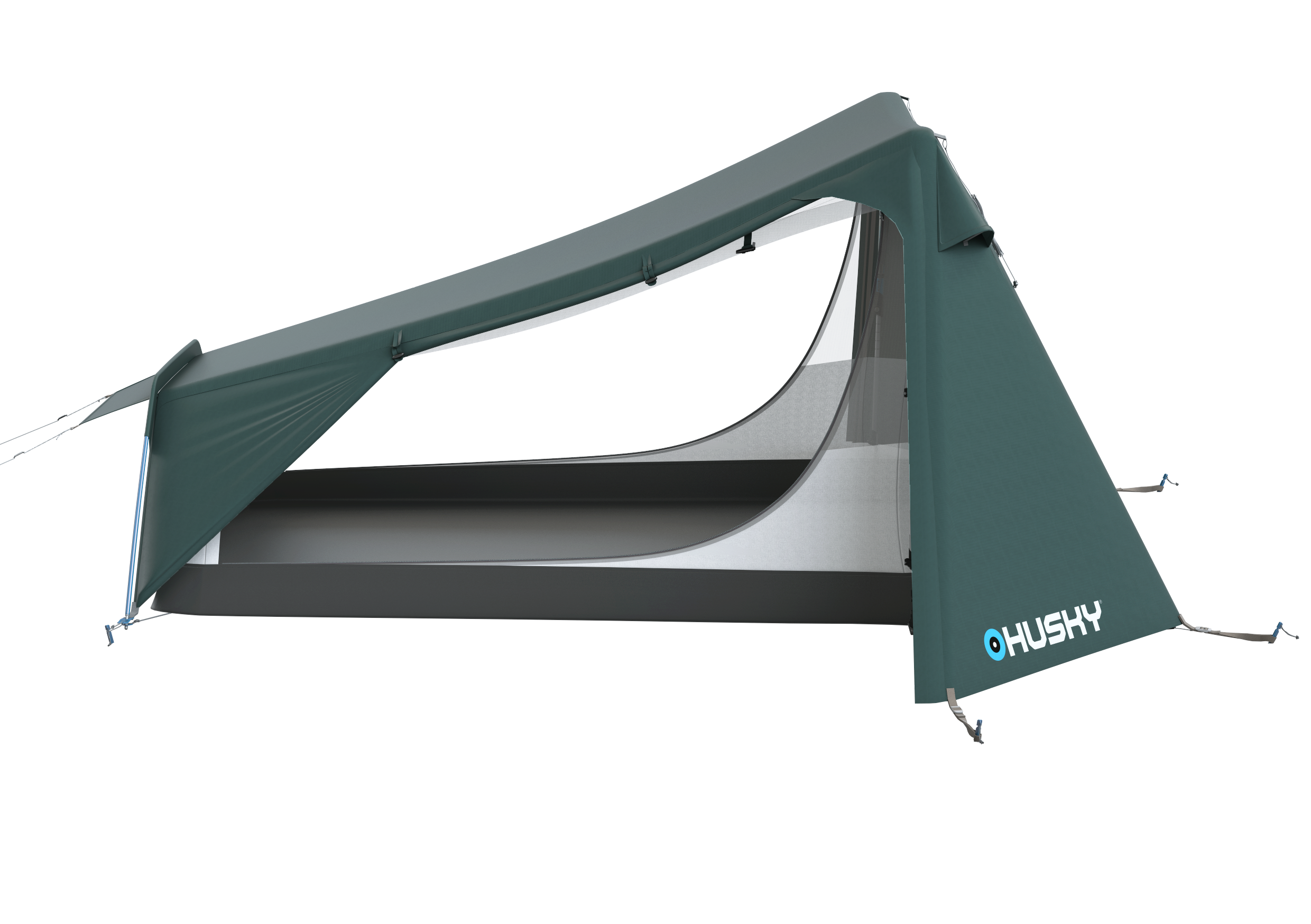 Husky Sawaj Peak 2 ultraľahký stan pre 2 osoby, dark green