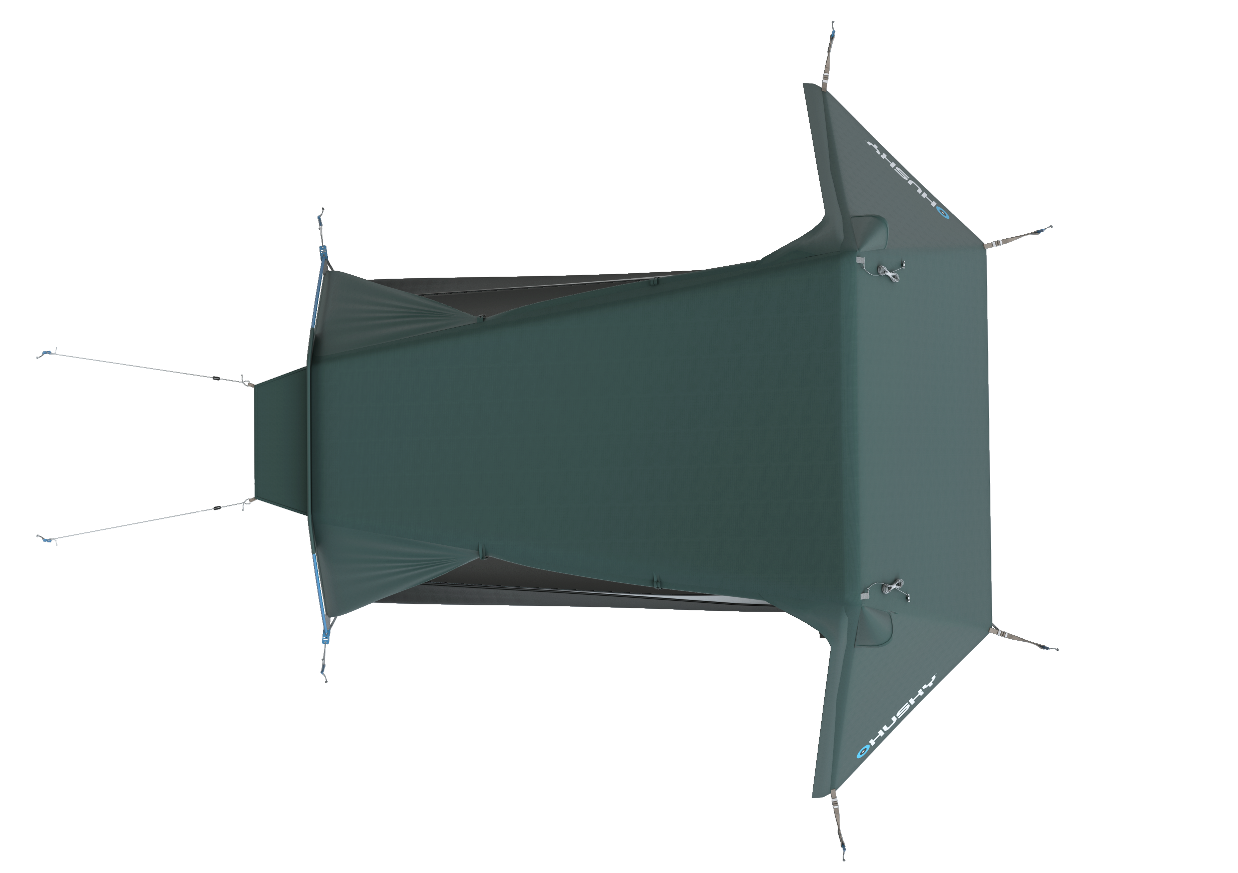 Husky Sawaj Peak 3 ultraľahký stan pre 3 osoby, dark green