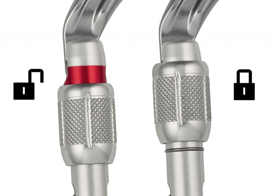 Petzl OK карабина Screw Lock овален с винтова поистка