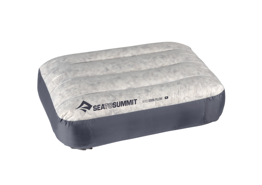 SEA до Summit Aeros Down туристически възглавница, Regular, сива
