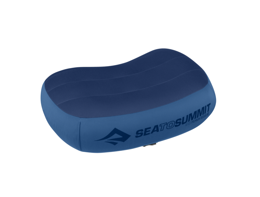 SEA до Summit Aeros Premium пътнически възглавница, Regular, тъмносиньо