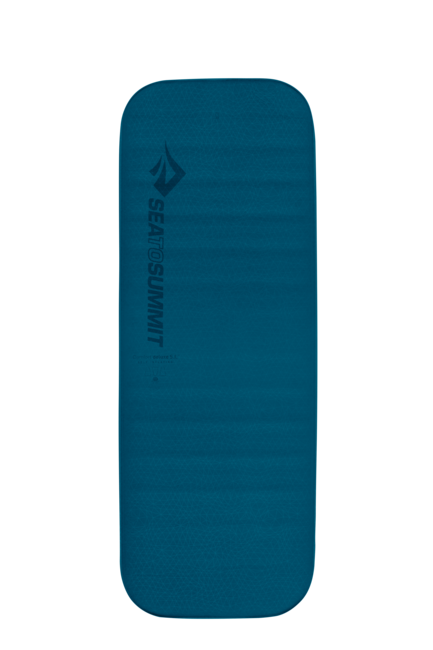 SEA до Summit Comfort Deluxe S.I. самонадуваща се постелка, Regular Wide, Moroccan Blue