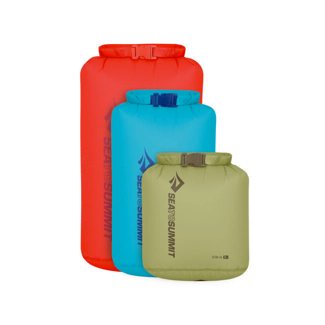 Sea до Summit Ultra-Sil комплект непромокаеми торбички, 3, 5, 8L, Multi Colour
