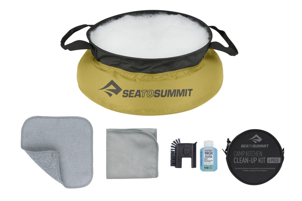 SEA до Summit Camp комплект за почистване на кухня, 6 бр.