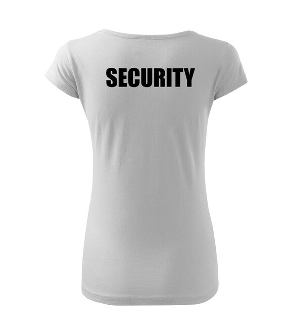 DRAGOWA SECURITY тениска дамски с надпис
