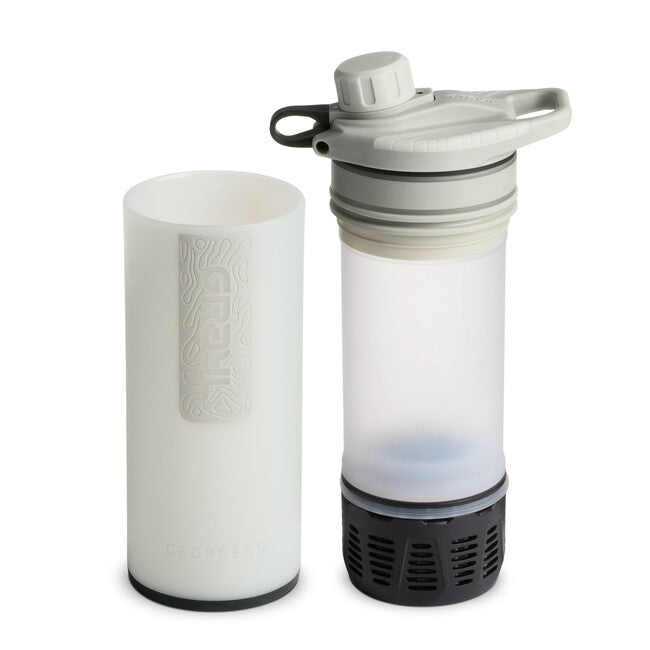 GRAYL GeoPress филтрираща бутилка 710 ml, Alpine бяло