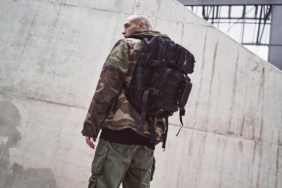 Brandit US Cooper Large раница 40L, черна