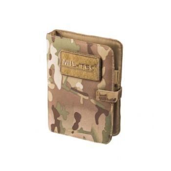 Mil-Tec Large Tactical Notebook, Medium Multitarn