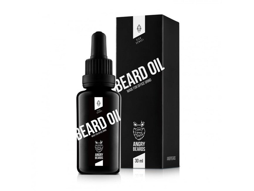 Angry Beards Sick Sensei олей за брада и мустак, лилав 30 ml