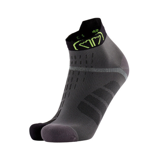 Sidas T-Free Run чорапи, сив/черен