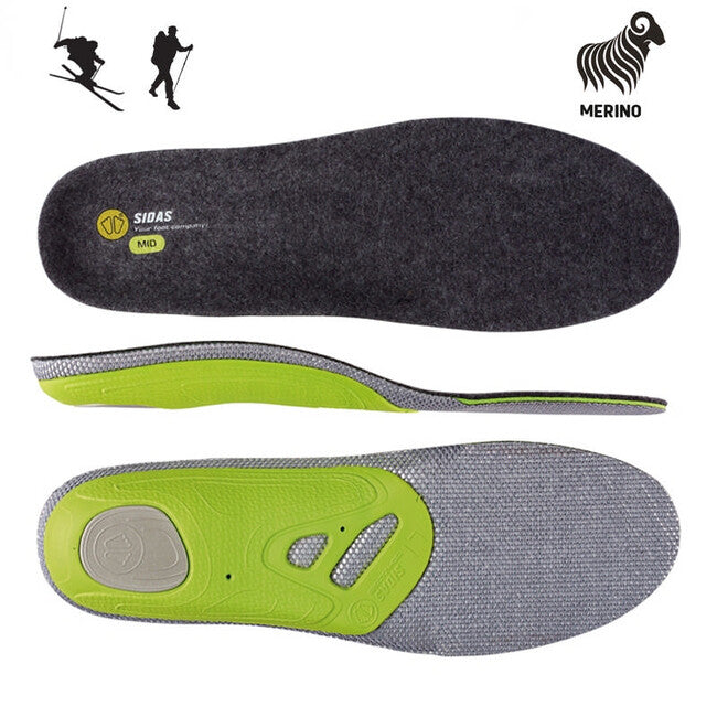 Sidas 3Feet Merino Mid вложки за обувки