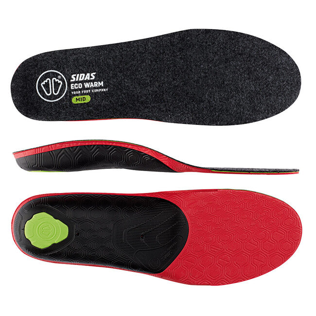 Sidas 3Feet Eco Warm Mid стелки с поддържка
