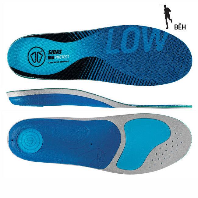 Sidas Run 3Feet Protect Low вътрешни подметки със поддържка