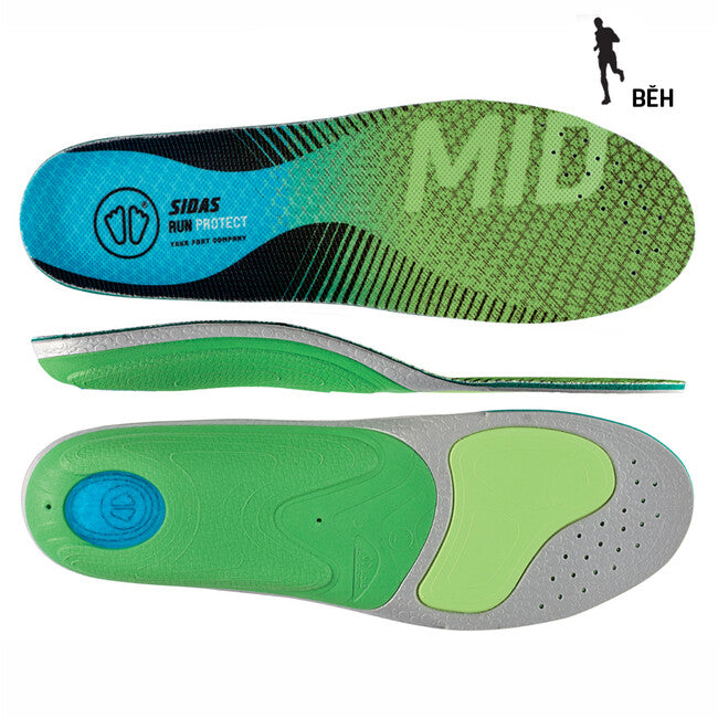 Sidas Run 3Feet Protect Mid стелки с поддържка