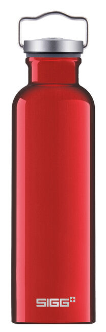 SIGG Original алуминиева бутилка за питие, червена, 0,75L