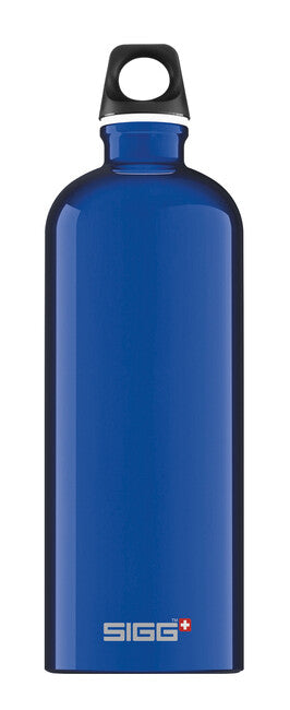SIGG Traveller алуминиева бутилка за пиене 1 л, синя