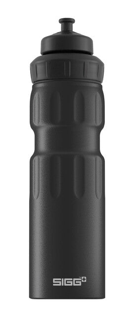 SIGG WMB Sport Touch алуминиева бутилка за пиене, черна, 0,75 л