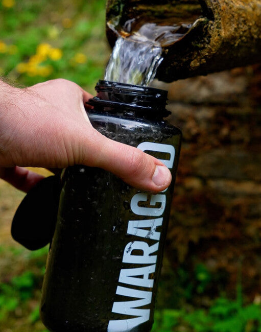 WARAGOD Sigyn спортна широка бутилка 1000 ml, черна