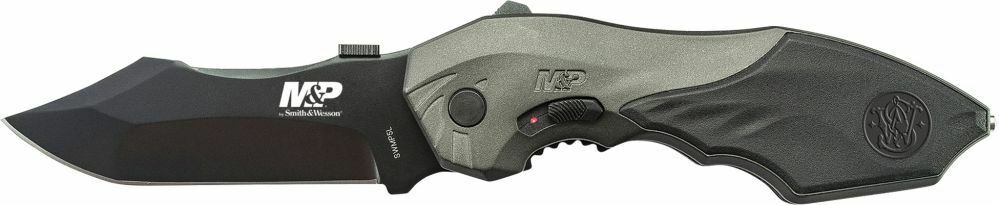 S&W M&P 2nd Generation тактически нож 8,9 см, черен, алуминиев, гума