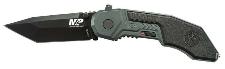 S&W M&P M.A.G.I.C. джобен нож 7,6cm, сива алуминиева гума