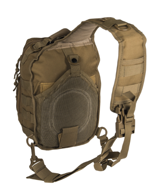 Mil-Tec Assault малък еднолямков раница, койотово кафяв, 10L