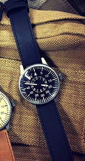 Mil-Tec Pilot Retro часовник, черен