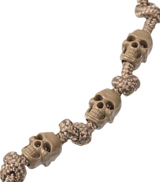 Mil-Tec Skull приставки за шнур 10бр., койот
