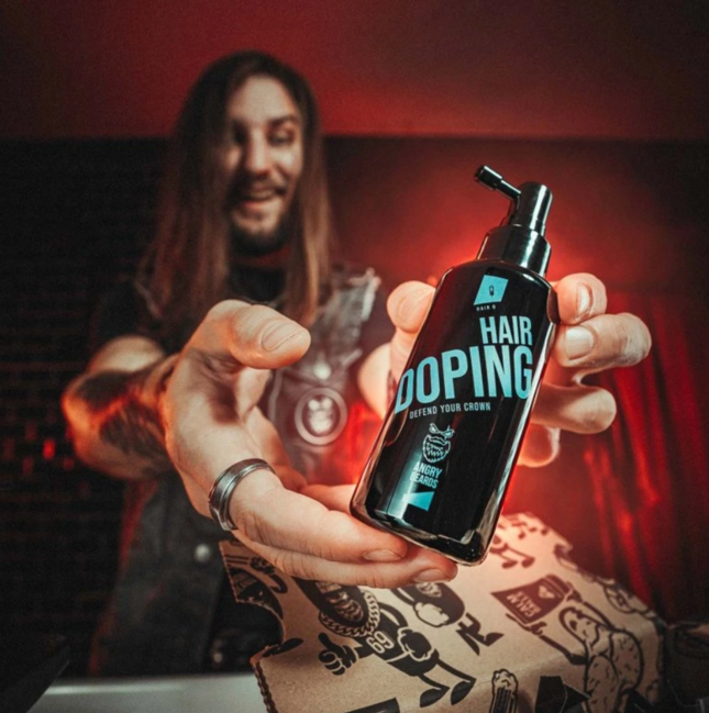 Angry Beards Hair Doping подготовка за растеж на косата 120 ml