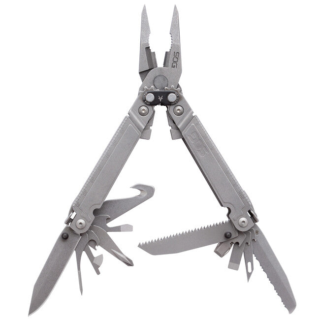 SOG POWERACCESS ASSIST многофункционален инструмент Мулти-инструмент, Stone Washed