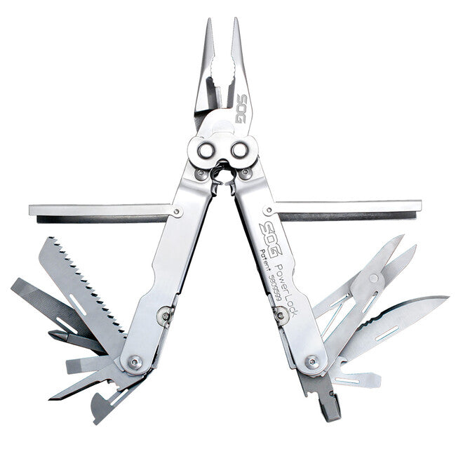 SOG POWERLOCK Многофункционален мултитул - найлонен калъф