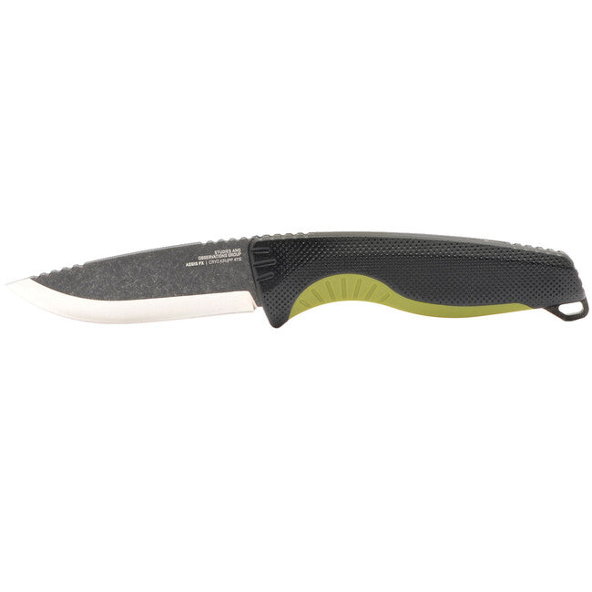 SOG AEGIS FX твърд нож, черен и маслинено зелен