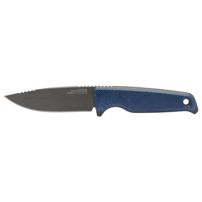 SOG ALTAIR FX твърд нож, Squid Ink Black