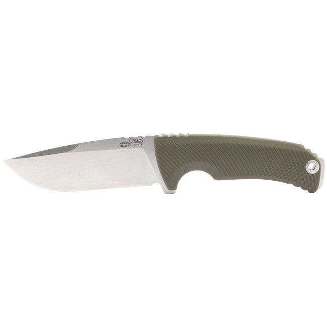 SOG Tellus FX твърд нож, маслинен зелен
