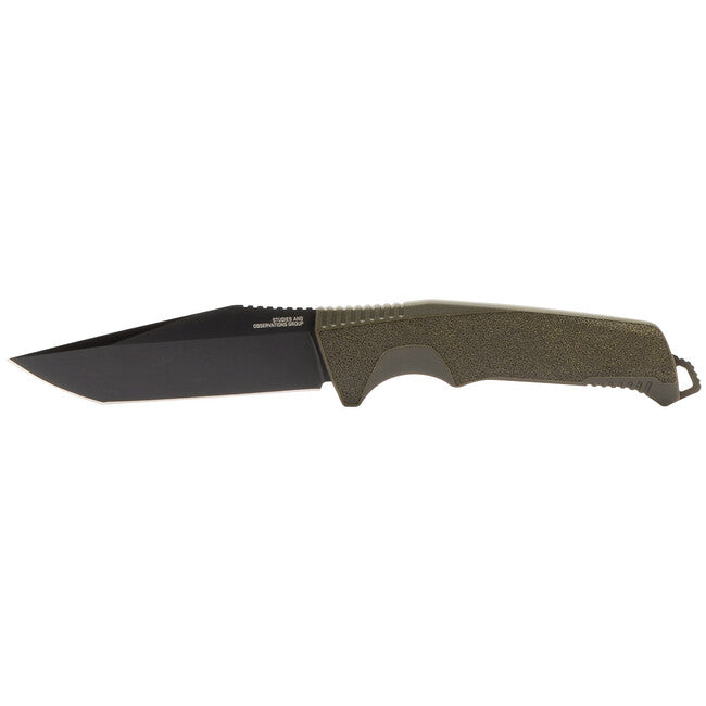 SOG Trident FX твърд нож Straight Edge, маслинен