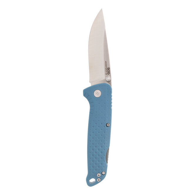 SOG ADVENTURER LB затворен нож, NORDIC Blue + Satin