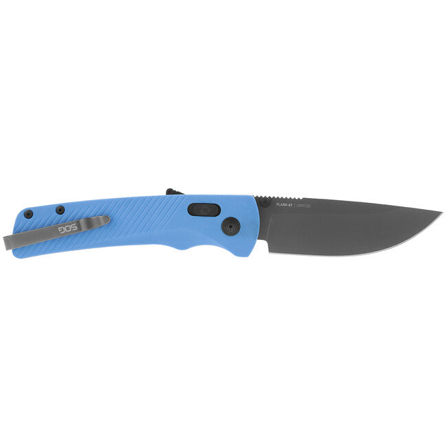SOG Flash AT джобен нож, Civic Cyan