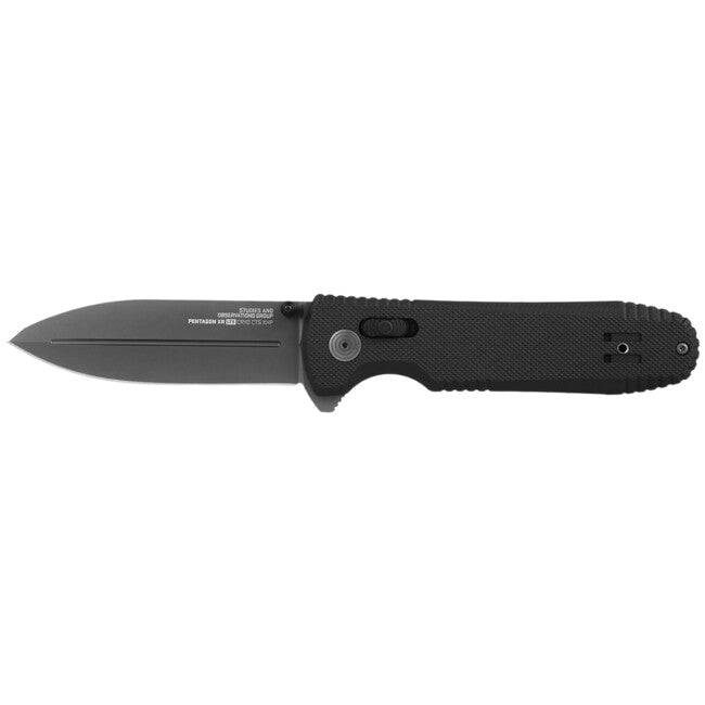 SOG Pentagon XR LTE сгъваем нож, черен и графит