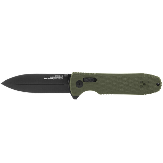 SOG Pentagon XR сгъваем нож, маслиненозелен