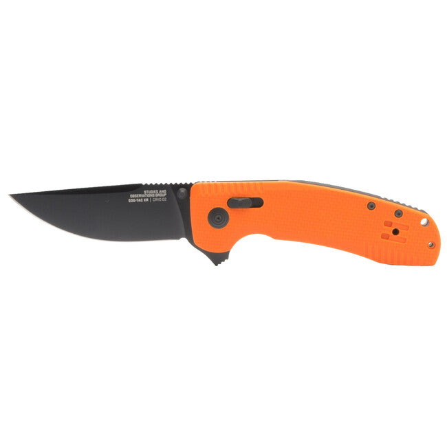 SOG SOG-TAC XR сгъваем нож, Org - Straight Edge