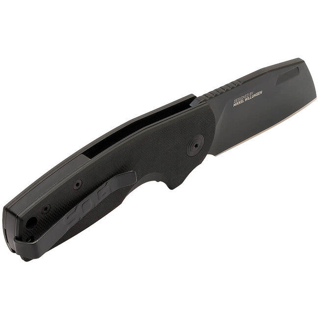 SOG STOUT SJ джобен нож Cleaver, черен