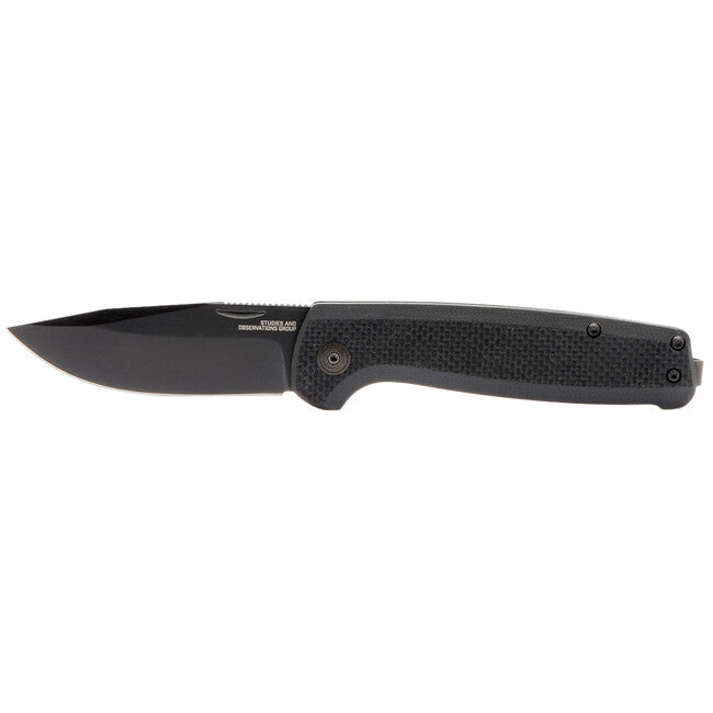 SOG Terminus SJ джобен нож със скорозатваряне, Blackout
