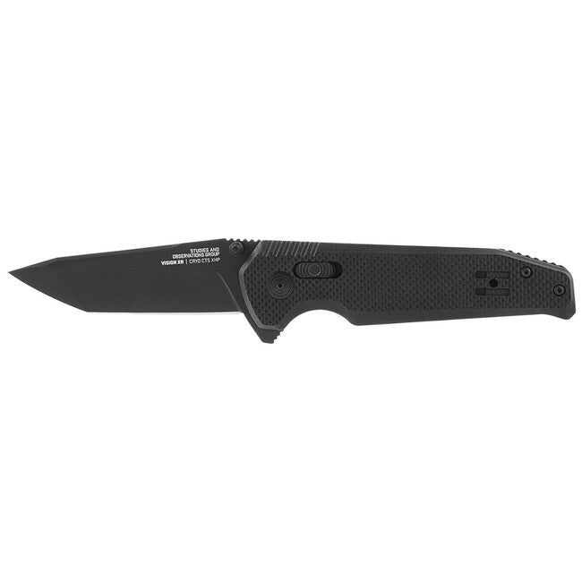 SOG VISION XR джобен нож, черен, STRAIGHT EDGE