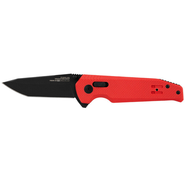 SOG VISION XR LTE джобен нож, красен