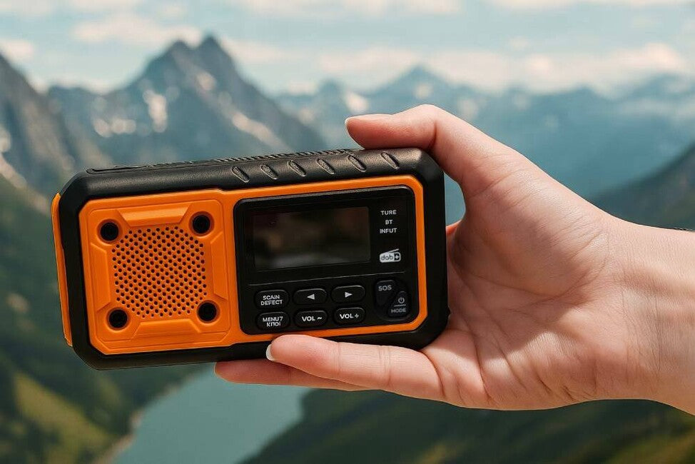 Liber Montis Sonus многофункционно радио DAB/DAB+ FM с Bluetooth 5.1 и SOS функция