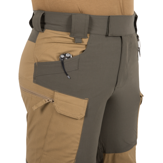Helikon-Tex Hybrid Outback панталон DuraCanvas, пепелнив сив/черна