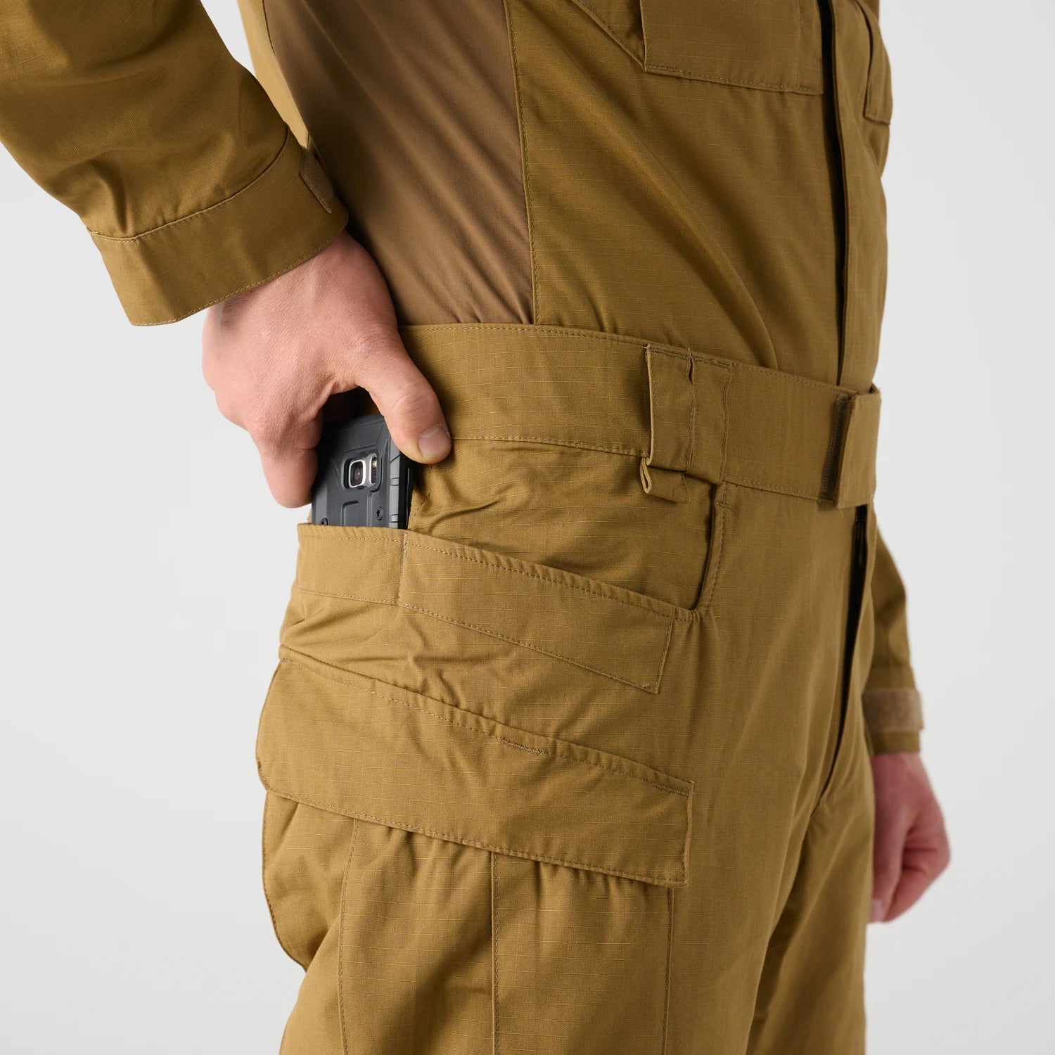 Helikon-Tex MBDU nohavice NyCo Ripstop, Mud Brown – detail 1