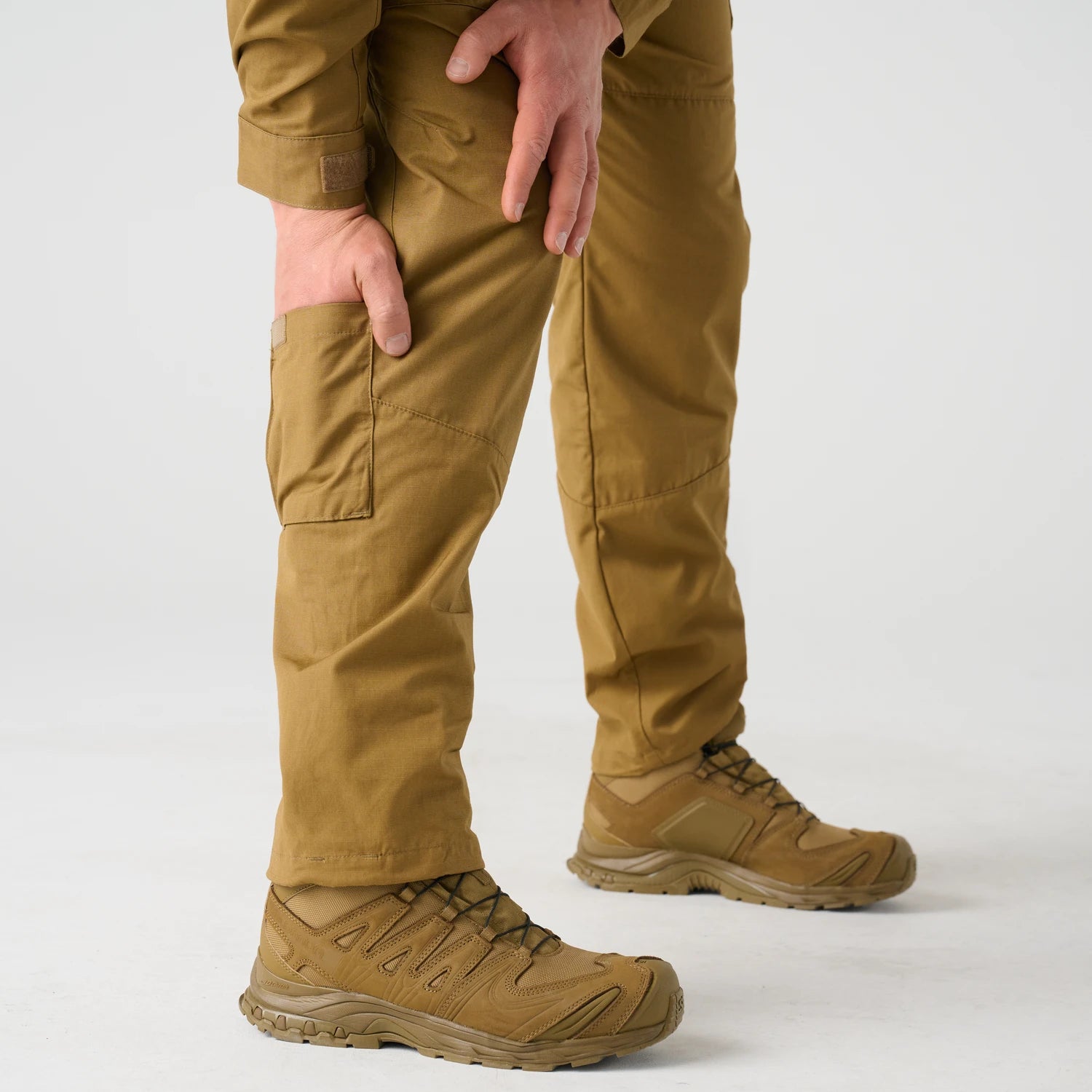 Helikon-Tex MBDU nohavice NyCo Ripstop, Mud Brown – detail 5