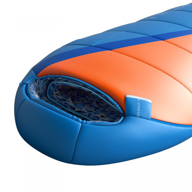 HUSKY Kids Merlot spalna vreča za na prostem, Orange/Blue, -10°C